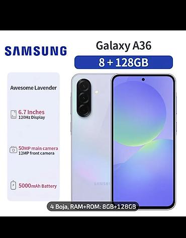 Samsung: Samsung A 36 porucuje se i ceka se 10-tak dana obavezna uplata pre na lalafo.rs — 13 Samsung: Samsung A 36 porucuje se i ceka se 10-tak dana obavezna uplata pre — 13