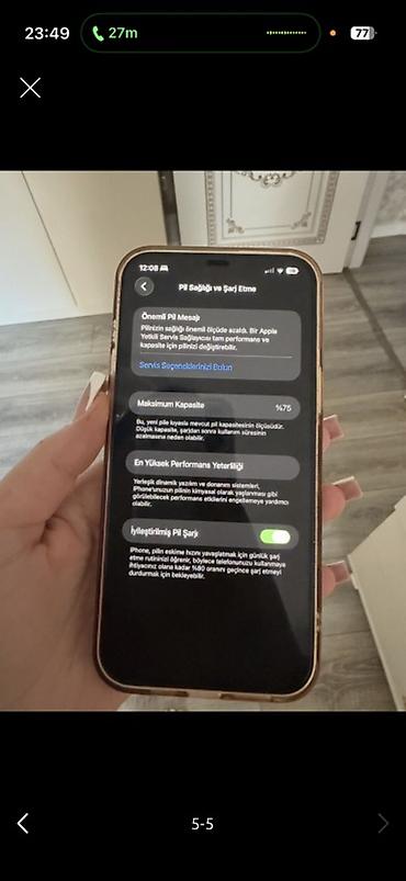 2 el ipad: IPhone 12 Pro Max, 256 GB, Qızılı, Face ID — 5