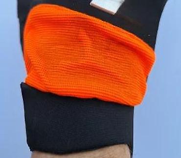 Oprema za bicikliste: FOX motocross/riderske rukavice – narandžasto/crne - Gornji deo od — 14