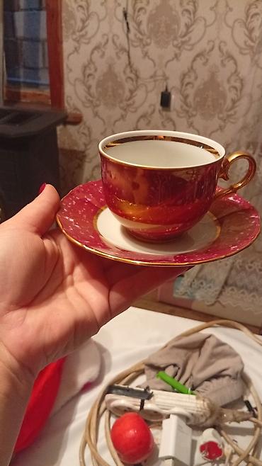 Qəhvə dəsti, rəng - Qırmızı, Keramika lalafo.az -da Qəhvə dəsti, rəng - Qırmızı, Keramika
