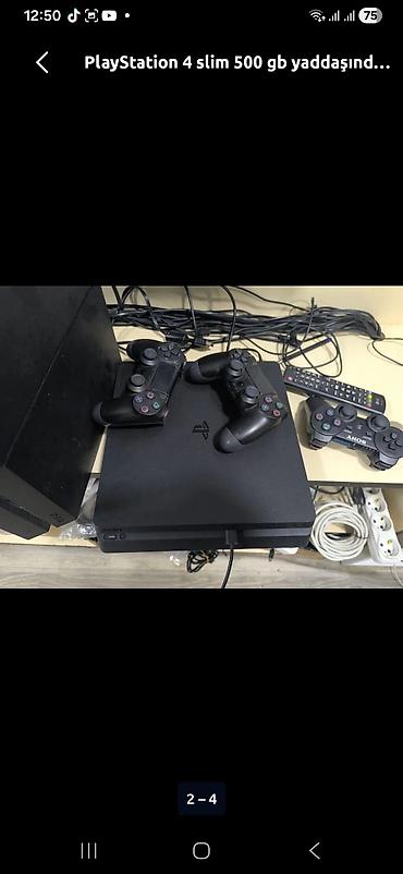 Video oyunlar və konsollar: PlayStation 4 Slim – 1TB
10 oyula 315 pultsuz 2 pult 350 azn — 1