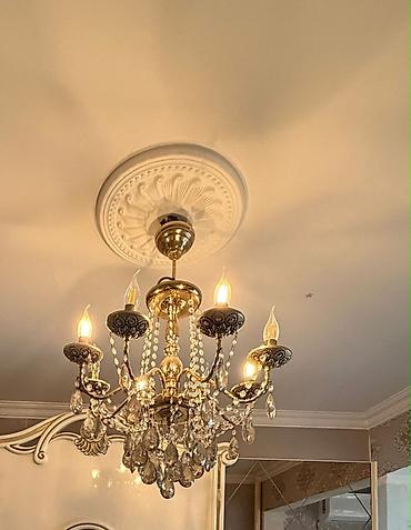 kasa: Çılçıraq, 10 və daha çox lampa, Metal — 1