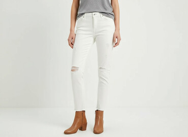 jak podrzeć jeansy: Topshop Moto, Jeansy damskie, rozmiar S
