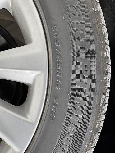 резина hankook: Литые Диски R 16 Б/у — 3
