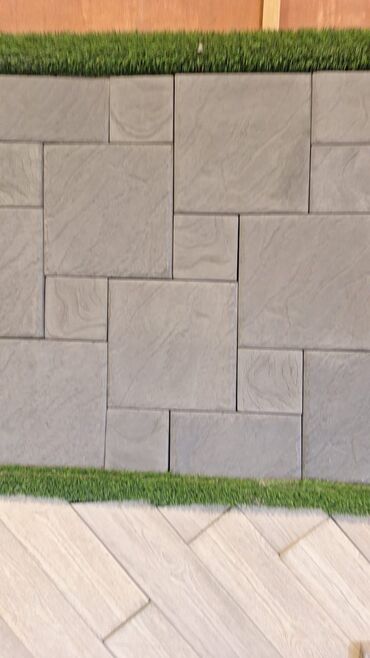 Tamet: Tamet döşəmə xidməti – dekorativ beton/daş təməli ilə həyət və giriş — 16