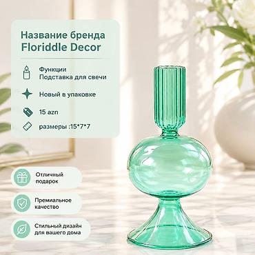 Ev üçün dekor: Floriddle Decor şam altlığı - Funksiya: şam üçün dayaqlıq - Brend — 1