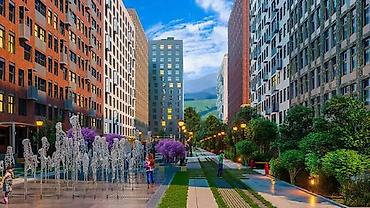 Продажа квартир: 2 комнаты, 59 м², Асанбай мкр Элитка, 4 этаж, ПСО (под самоотделку) — 1