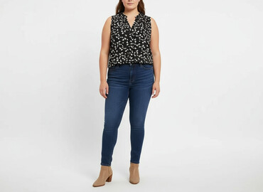 modne bluzki plus size: Atmosphere, Жіноча блуза, розмір 4XL