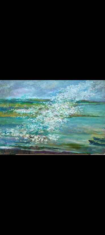 Şəkillər, tablolar: Rəssam Mirteyyub Xəlilovun əl işləri. (Müxtəlif ölçülü Xols, Karton — 3