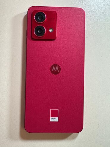 motorolla: Motorola Moto G82, 256 GB, rəng - Qırmızı, Barmaq izi, Face ID