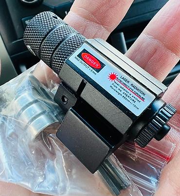 Другое для охоты и рыбалки: Охотничий мини красный точечный лазерный прицел для пистолета — 2