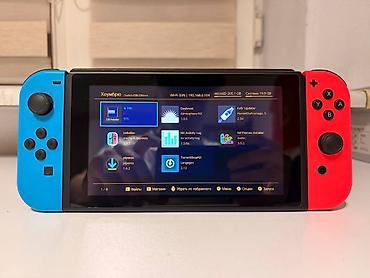 nitendo switch: 🎮 Switch V2 Stock 🔵🔴 🤩 Легендарная консоль! 💯 256гб памяти! 😇 — 2