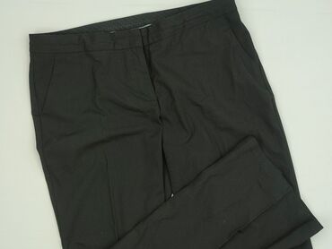marynarka damska h: Material trousers for women, size XL (EU 42)