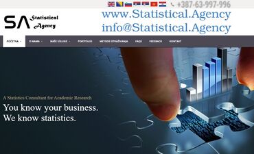 Usluge: SPSS, AMOS statistička obrada podataka, upute Rješavamo statističke