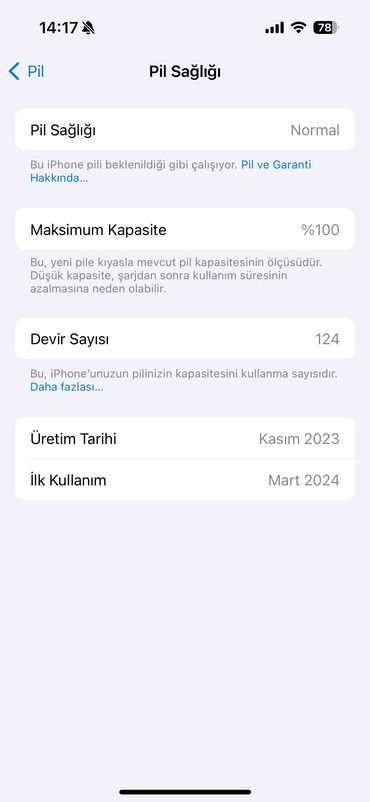 iphone x dubai qiymeti: IPhone 15 Pro, 128 GB, Gümüşü, Zəmanət, Face ID