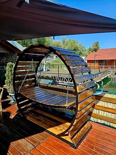 Ležaljke i ljuljaške: IZUZETNA LEZALJKA, RUCNI RAD, RUSTIKA, POVOLJNO | Predivna rusticna — 4