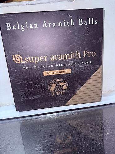 ağ canta: Az İşlənmiş Super Aramith Pro – Belgian Aramith Balls (Tournament) - — 1