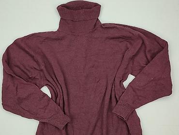 sweter bordo: Golf damski, rozmiar 2XL — 1