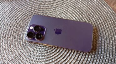 iphone xr qiymeti irshad telecom: IPhone 14 Pro, 256 GB, Deep Purple