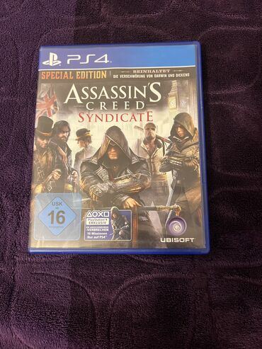 iphone8 plas: Ps4 üçün Assasins creed syndicate oyun az işlenib diskde cızıq bele