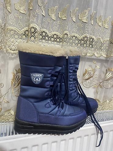 Çəkmələr: Rəng - Mavi Botinkalar, Ölçü: 38, Uniseks — 1