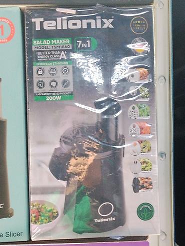 Ашкана буюмдары: Telionix Salad Maker TSM1860 — электрическая шинковка/овощерезка — 1