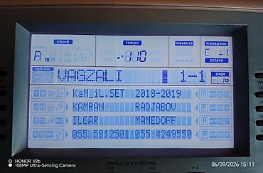 idman velosipedi type 1: Korg pa 80 və sempler Korg pa 50-lər üçün sempler kart.16 MB-dır — 2