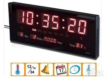 forma ideale staze: LED digitalni sat sa datumom i temperaturom – Akcija Savršen LED — 1