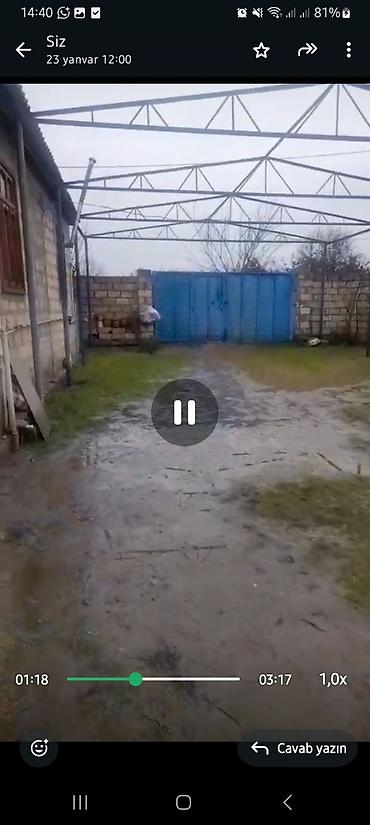 Həyət evləri və villaların satışı: 20 sot heyeti. Heyetinde dami heyvan saxlamgcun. hamam tualet — 12