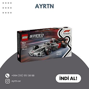fiqur oyuncaq: LEGO Speed Champions – Audi Revolut F1 Team R26 (77259) - Yaş — 1