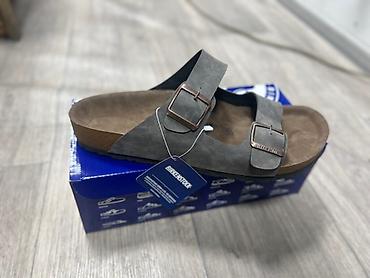 birken stock: Мужские сандалии, 45, Birkenstock, Новый, цвет - Серый, Самовывоз, Платная доставка — 8