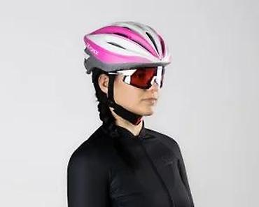 Oprema za bicikliste: KACIGA FORCE TERY, BELA-ROZE L - XL | Kaciga TERY obezbeđuje — 14