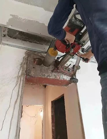 Beton işləri: Beton kesimi beton kesen beton deşen beton kəsmə deşmə işləri hilti — 10