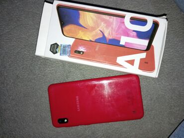 samsung galaxy s20 fe: Samsung Galaxy A10, 32 GB, rəng - Qırmızı