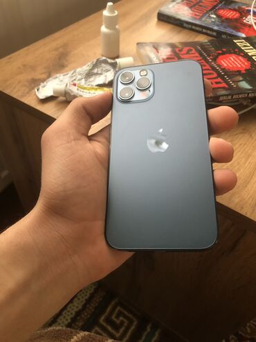 xiomi 10 t: IPhone 12 Pro, 256 GB, Blue Titanium, Face ID