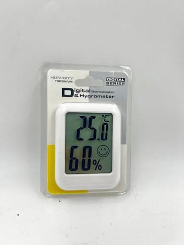 Termometrlər: Termometr HTC-3 Bu Rəqəmsal Termometr və Higrometr cihazı, iç mekan — 6