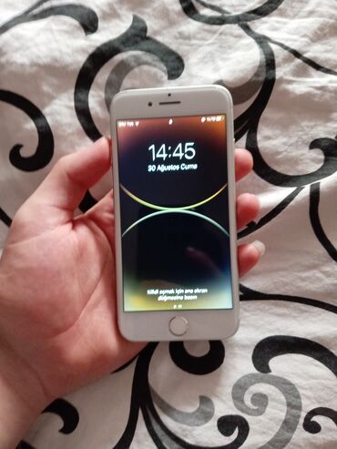 iphone x ikinci əl: IPhone 7, 32 GB, Gümüşü, Barmaq izi