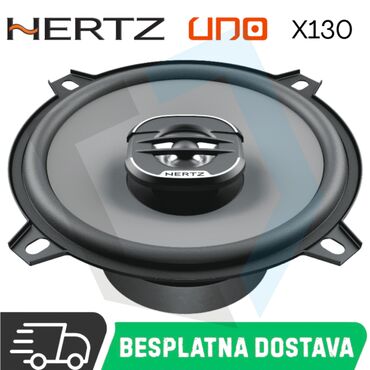 Ostala auto elektronika: Hertz Uno X 130 5-inčni dvosmerni koaksijalni zvučnici imaju — 10