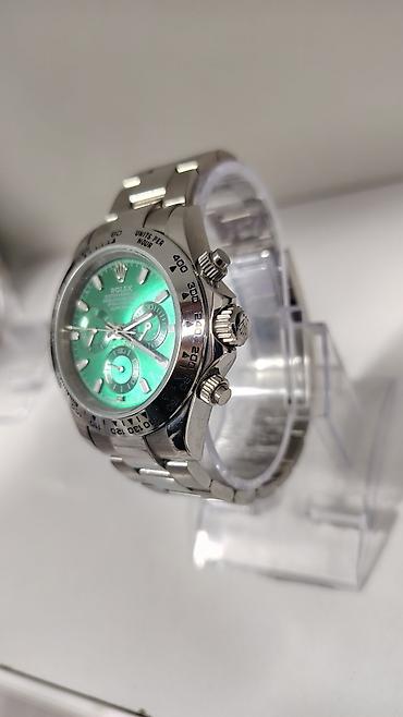 muncuq qolbaqlar: Yeni, Qol saatı, Rolex, rəng - Yaşıl — 2
