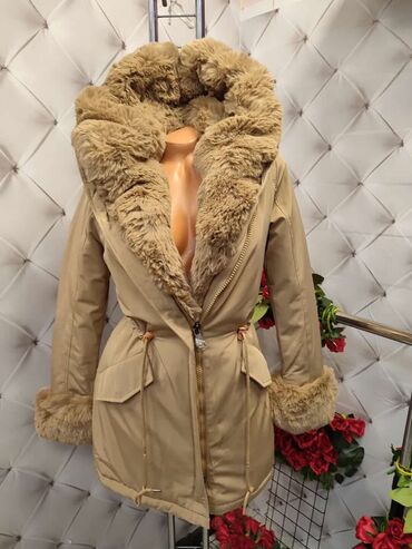 Zimske jakne: Massimo Dutti, 2XL, Jednobojni, Sa postavom, Veštačko krzno — 2