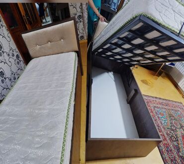 Kreslolar: Təknəfərlik çarpayı, Bazalı