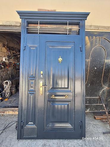 həyət qapıları: Yeni Giriş qapısı Zəmanətli, Pulsuz quraşdırma, Ünvandan götürmə, Ödənişli çatdırılma, Rayonlara çatdırılma — 7