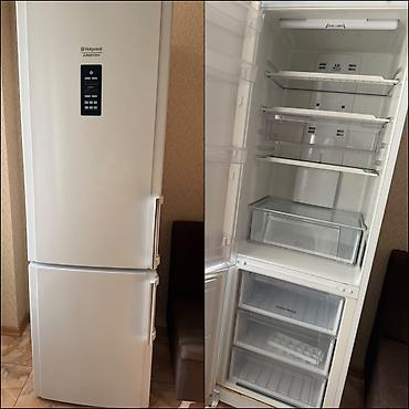 İşlənmiş 2 qapılı Hotpoint Ariston Soyuducu Satılır, rəng - Ağ