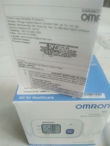 Tonometrlər: Pulsuz çatdırılma!Omron-rs2 hem-6161-e. Tam avtomatik biləkdən təzyiq — 3