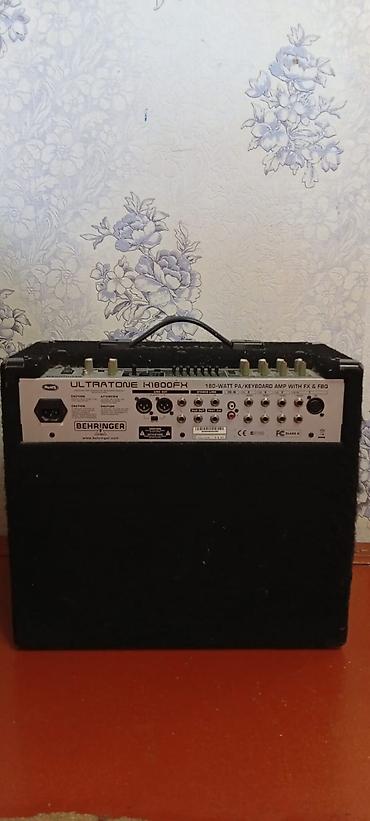 ses sitemi: BEHRINGER 8cixişlidi Exo sistemlidi İdeal vəziyyətdədir əlavə — 4