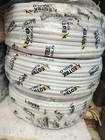 3×2.5 100 metr standart kabel hər cür kabellərin satışı elektrik
