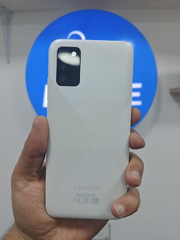 Samsung Galaxy A02 S, 32 GB, rəng - Ağ, İki sim kartlı