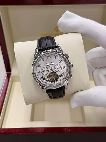 patek philippe geneve: Часы Patek Philippe, механические, с открытым балансом — 10