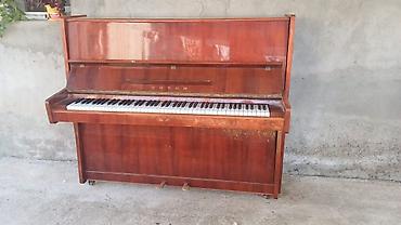 ucuz sintizator: Upright pianino – “Vyatka” markalı - Korpus: qəhvəyi cilalı ağac — 5