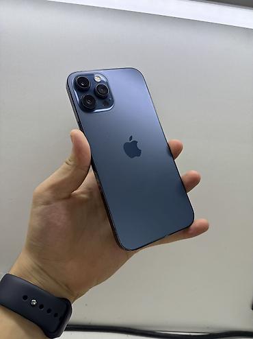 IPhone 12 Pro Max, Б/у, 256 ГБ, Pacific Blue, 100 % at lalafo.kg IPhone 12 Pro Max, Б/у, 256 ГБ, Pacific Blue, 100 %